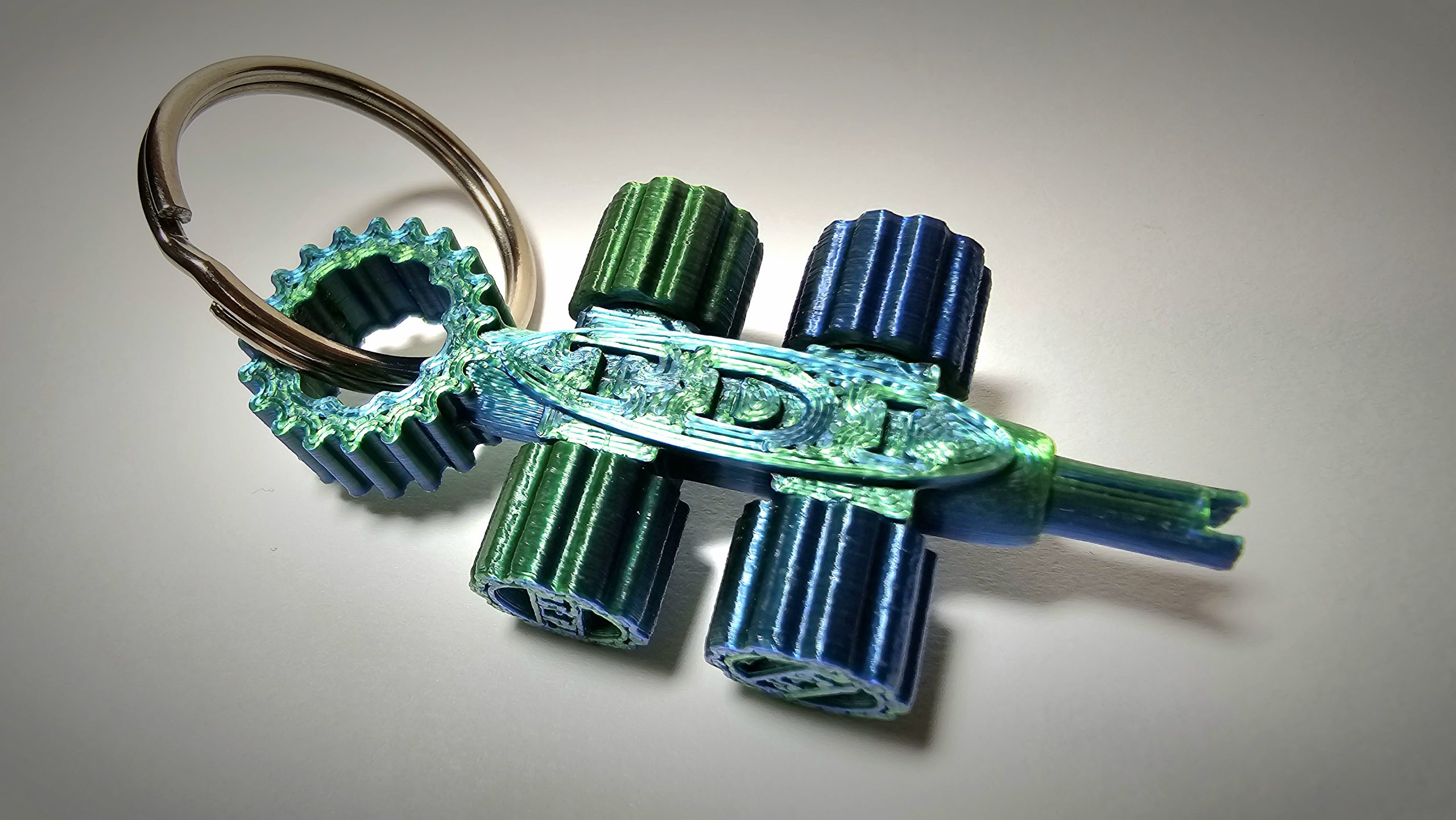 Off Road Tire Deflator Keychain