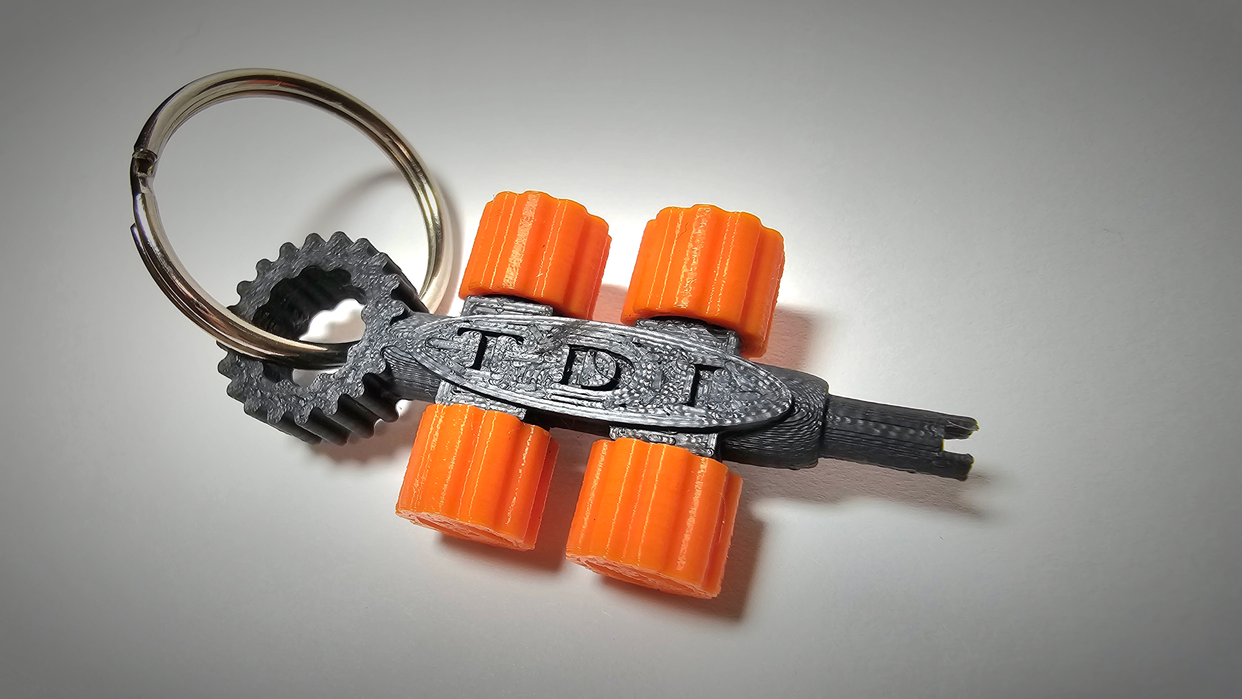 Off Road Tire Deflator Keychain