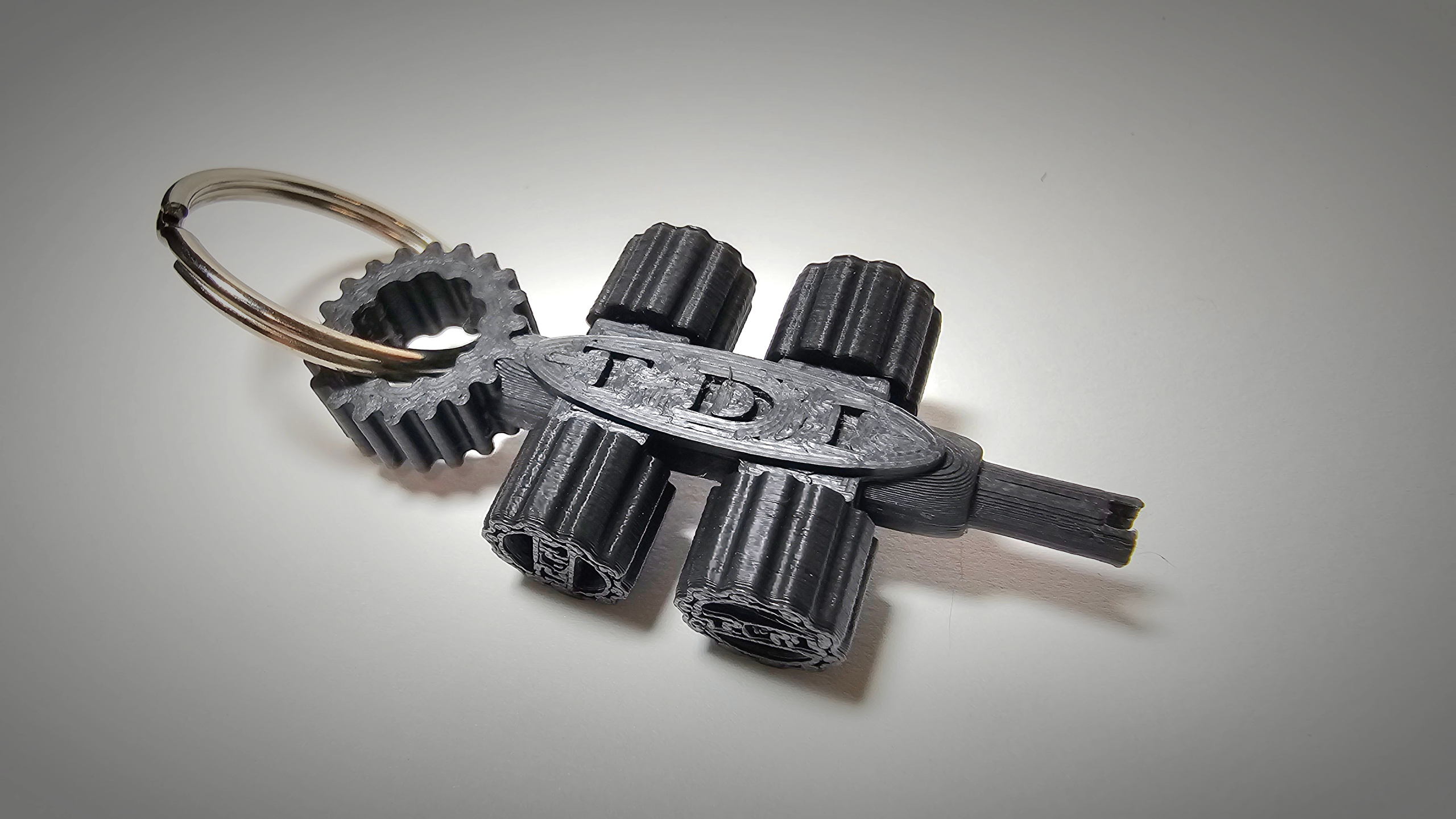 Off Road Tire Deflator Keychain