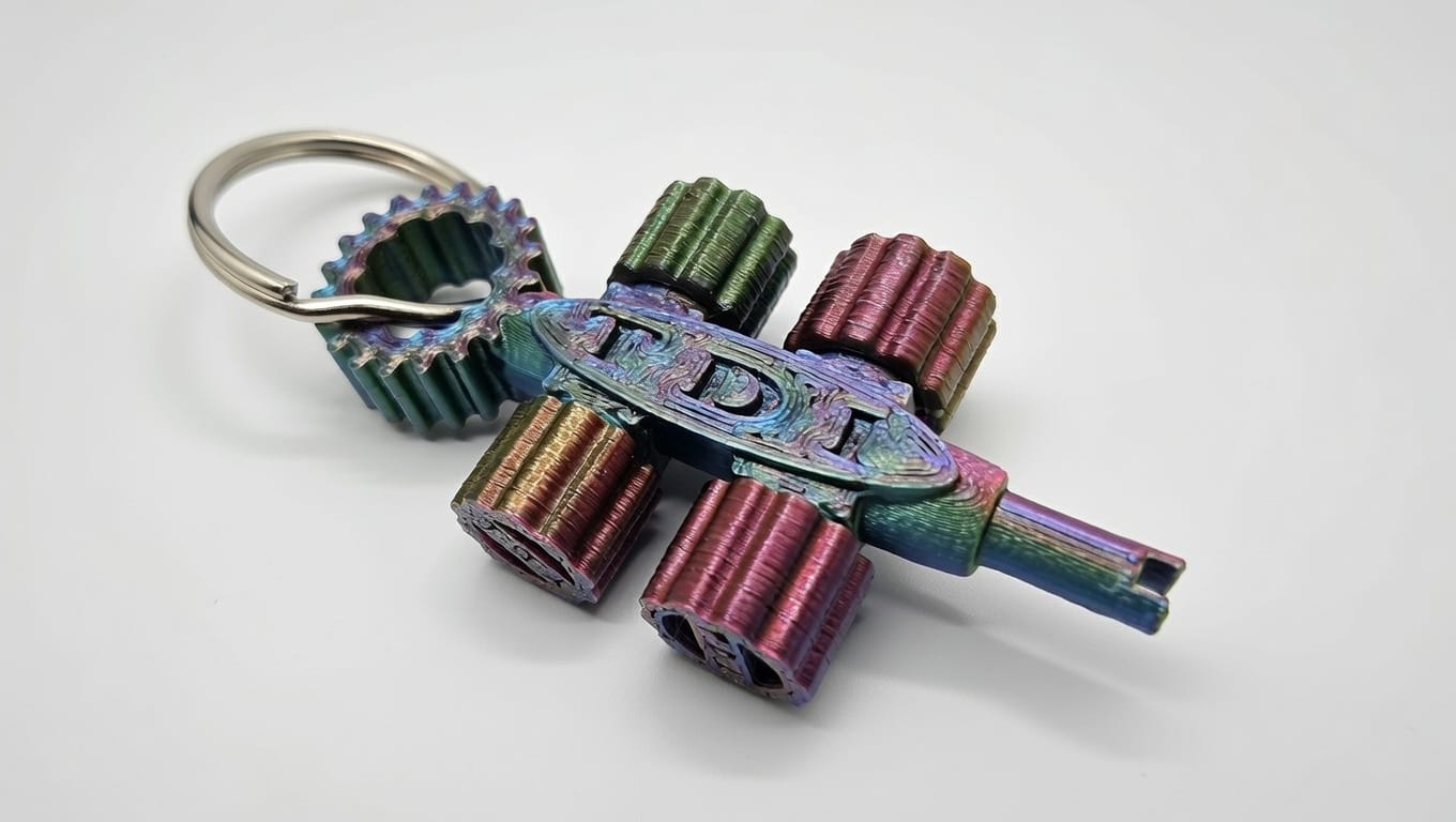 Off Road Tire Deflator Keychain