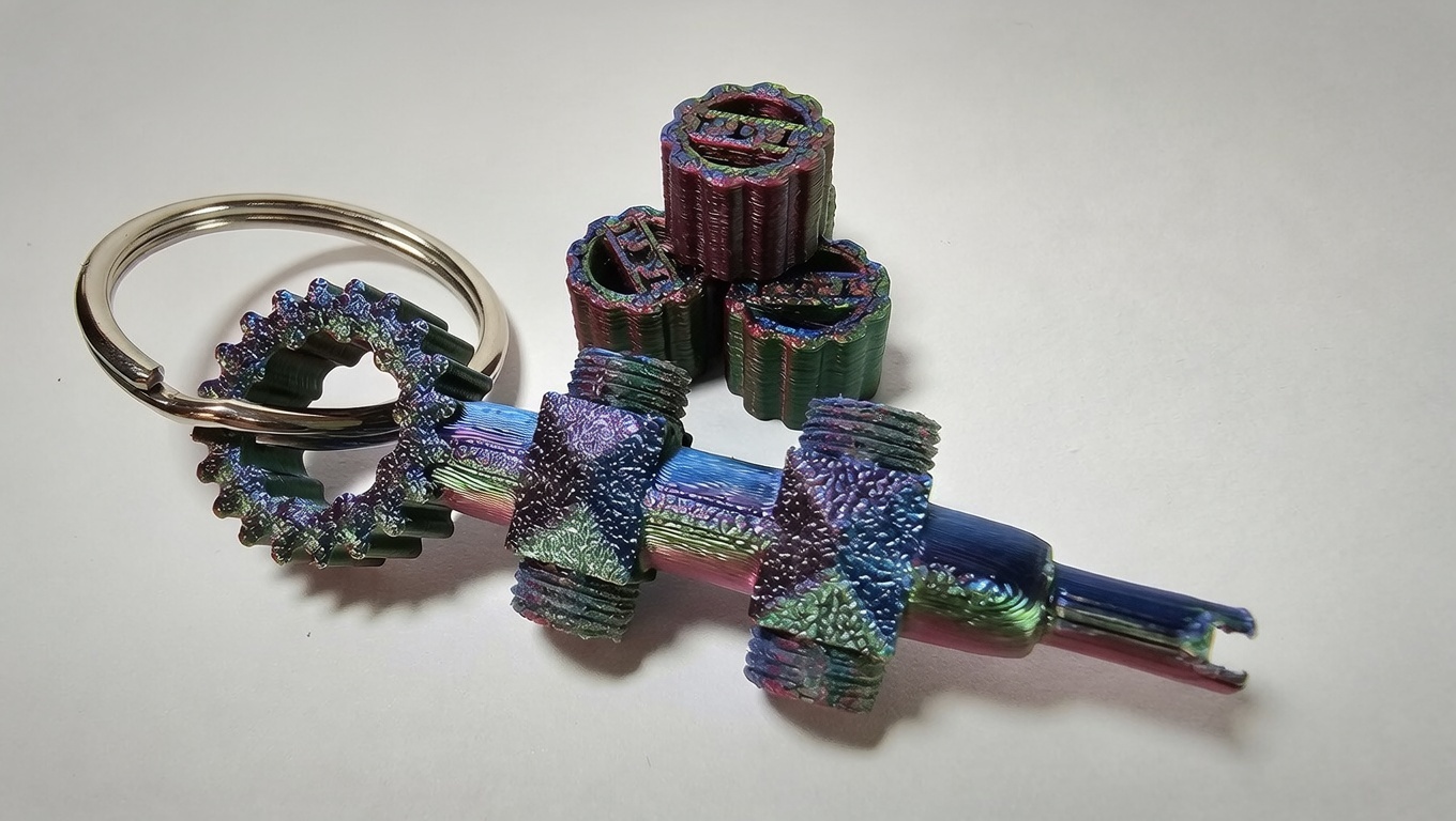 Off Road Tire Deflator Keychain