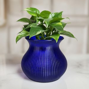 Ribbed Hourglass Planter Pots - Image 3